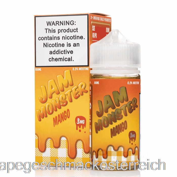 Mango - Jam Monster Liquid - 100ml 6mg Vape-Geschmack